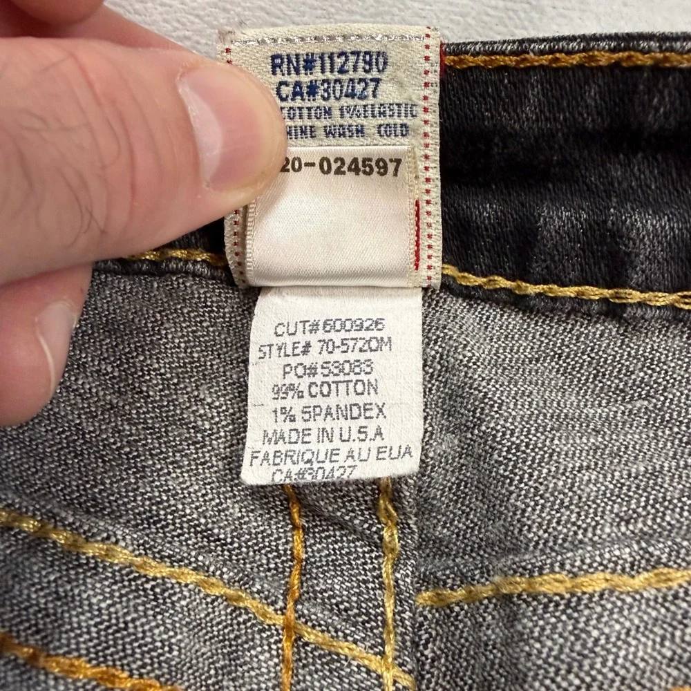 True Religion stitching pics